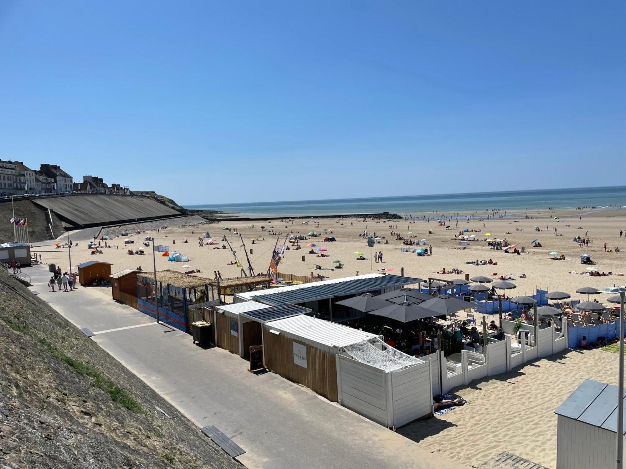 Mobil-Home Vue Sur Mer Le Portel Exterior foto